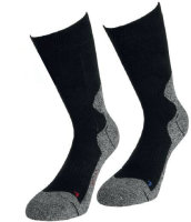 Funktionsstrümpfe Trekkingsocken für Wanderschuhe Trecking Socken Outdoorsocken Schwarz 39-42 4 Paar