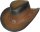 Black Jungle TEXANER Lederhut Westernhut Cowboyhut Sonnenschutz Texas Hut Reiten Lederhüte  M (57-58 cm)