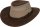 SCIPPIS  DARWIN Lederhut Knautschbar Westernhut Australien Hüte Herrenhut Braun  M (57-58 cm)