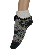 Soft Strumpf ABS-Sohle. Extra dick und warm Natursocken Socken Made in Germany