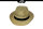 Black Jungle Strandhut VARADERO Strohhut Natur Sommerhut Strohhüte Havanna Hut Unisex Bogart