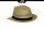 Black Jungle Strandhut VARADERO Strohhut Natur Sommerhut Strohhüte Havanna Hut Unisex Bogart