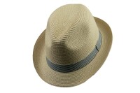 Black Jungle Strohhut PERON Sommerhut Cowboyhut Westernhut Sonnenhut Freizeithut Strandhut