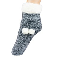 Thermo Home Socke ABS-Sohle. Extra dick und warm....