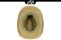 Black Jungle Westernhut BONDI Strohhut Sommerhut Strandhut Cowboyhut Sonnenschutz Fedora hut