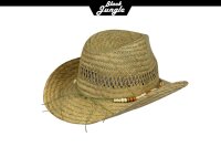 Black Jungle Westernhut BONDI Strohhut Sommerhut Strandhut Cowboyhut Sonnenschutz Fedora hut
