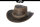 Black Jungle BULAT Westernhut Australien Outdoorhut Lederhut Cowboyhut Reithut Hut Unisex M Charcoal