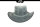 Black Jungle BULAT Westernhut Australien Outdoorhut Lederhut Cowboyhut Reithut Hut Unisex L Schwarz