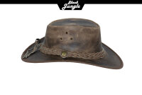 Black Jungle BULAT Westernhut Australien Outdoorhut Lederhut Cowboyhut Reithut Hut Unisex XL Charcoal