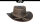 Black Jungle BULAT Westernhut Australien Outdoorhut Lederhut Cowboyhut Reithut Hut Unisex XL Charcoal