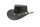 Black Jungle YARRAM Outdoor Western Lederhut Australien Cowboy Lederhüte Reiterhut Unisex  M (57-58 cm) Braun