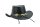 Black Jungle YARRAM Outdoor Western Lederhut Australien Cowboy Lederhüte Reiterhut Unisex  L (59-60 cm) Schwarz
