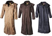 SCIPPIS Stockman Coat Reitmantel Regenmantel Mantel...