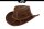 Black Jungle BULAT Westernhut Australien Outdoorhut Lederhut Cowboyhut Reithut Hut Unisex Ocker M