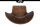 Black Jungle ARAMAC Lederhut  Cowboyhut Australienhut Hut Outdoor Westernhut Reithut unisex Ocker L