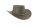 Black Jungle CALGARY Outdoor Western Lederhut Australien Cowboy Lederhüte Reiterhut Unisex Khaki L (59-60 cm)