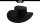 Black Jungle SORRENTO Lederhut Cowboyhut Westernhut Australien Herren Hut Freizeithut Braun XXL