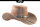 Black Jungle ONTARIO Hut Outdoorhut Westernhut Lederhut Australienhut Cowboyhut Reiterhut Unisex Ocker XL (61-62 cm)