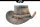 Black Jungle ONTARIO Hut Outdoorhut Westernhut Lederhut Australienhut Cowboyhut Reiterhut Unisex Stonewashed/Schwarz L (59-60 cm)