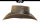 Black Jungle ONTARIO Hut Outdoorhut Westernhut Lederhut Australienhut Cowboyhut Reiterhut Unisex Tan/Schwarz M (57-58 cm)