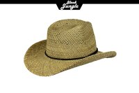 Black Jungle DELANO Havanna Strohhut Bogart Panamahut...