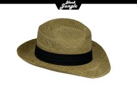 Black Jungle LORAY Westernhut Strohhut Sommerhut Strandhut Cowboyhut Sonnenschutz Fedora hut