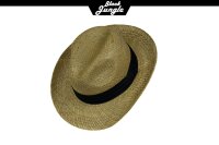 Black Jungle LORAY Westernhut Strohhut Sommerhut Strandhut Cowboyhut Sonnenschutz Fedora hut