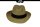 Black Jungle LORAY Westernhut Strohhut Sommerhut Strandhut Cowboyhut Sonnenschutz Fedora hut