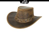 Black Jungle ALTUS Westernhut Australien Outdoorhut Lederhut Cowboyhut Reithut Hut Unisex