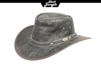 Black Jungle STONEBROOK Westernhut Australien Outdoorhut Lederhut Cowboyhut Reithut Hut Unisex