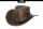 Black Jungle ROSWELL Westernhut Australien Outdoorhut Lederhut Cowboyhut Reithut Hut Unisex