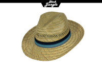 Black Jungle COAMO Sommerhut Strohhut Outdoorhut Sonnenhut Freizeithut