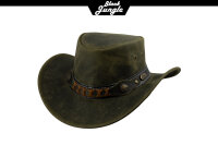 Black Jungle RODEO Westernhut Australien Outdoorhut Lederhut Cowboyhut Reithut Hut Unisex