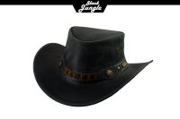 Black Jungle RODEO Westernhut Australien Outdoorhut Lederhut Cowboyhut Reithut Hut Unisex