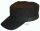 Black Jungle Army Cap Leder military Cuba Schirmmütze Armee Kappe Castro cap Kuba cap Mütze Braun Verstellbar