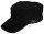 Black Jungle Army Cap Leder military Cuba Schirmmütze Armee Kappe Castro cap Kuba cap Mütze Braun Verstellbar