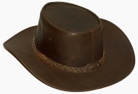 Black Jungle BROOME Australien Western Style Sonnenschutz  Lederhut Hut Hüte Braun XL