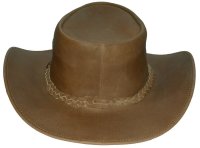 Black Jungle BROOME Australien Western Style Sonnenschutz  Lederhut Hut Hüte Tan S (54-55 cm)